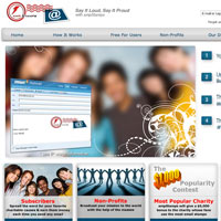 Startup company web development project
